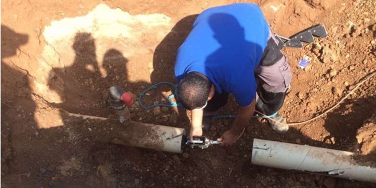 Aldea árabe robaba agua del suministro de Israel