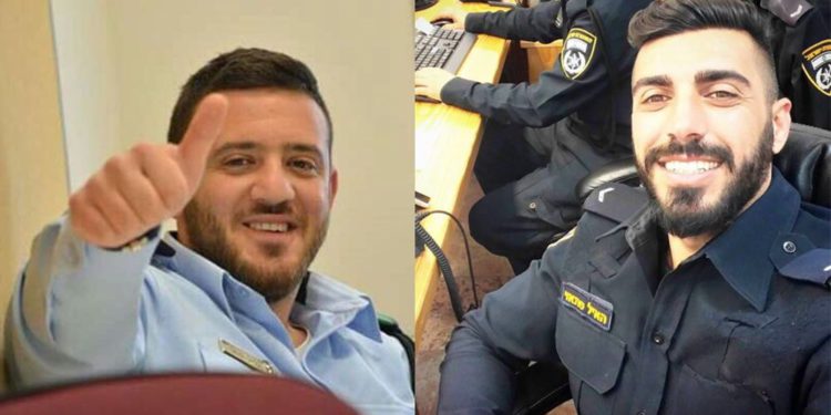 Haiel Sitawe y Kamil Shnaan, los dos policías asesinados por terroristas musulmanes en el Monte del Templo