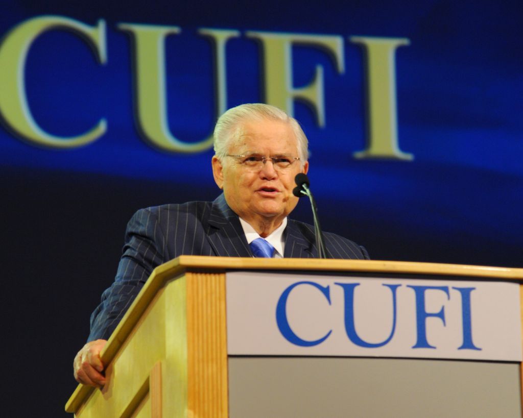 Pastor John Hagee en 2014 Cumbre CUFI (cortesía)