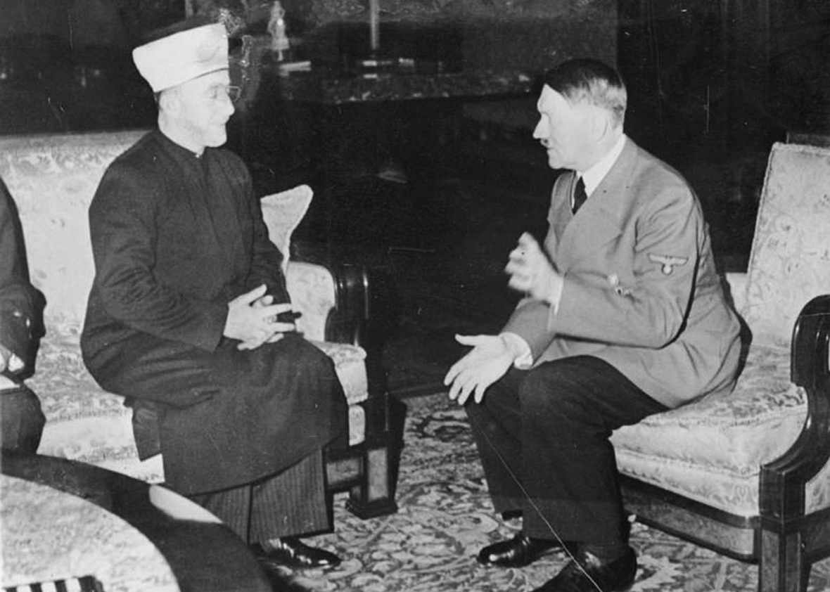 Mufti Haj Amin el Husayni (Heinrich Hoffmann / Archivo Federal Alemán / Wikimedia Commons)