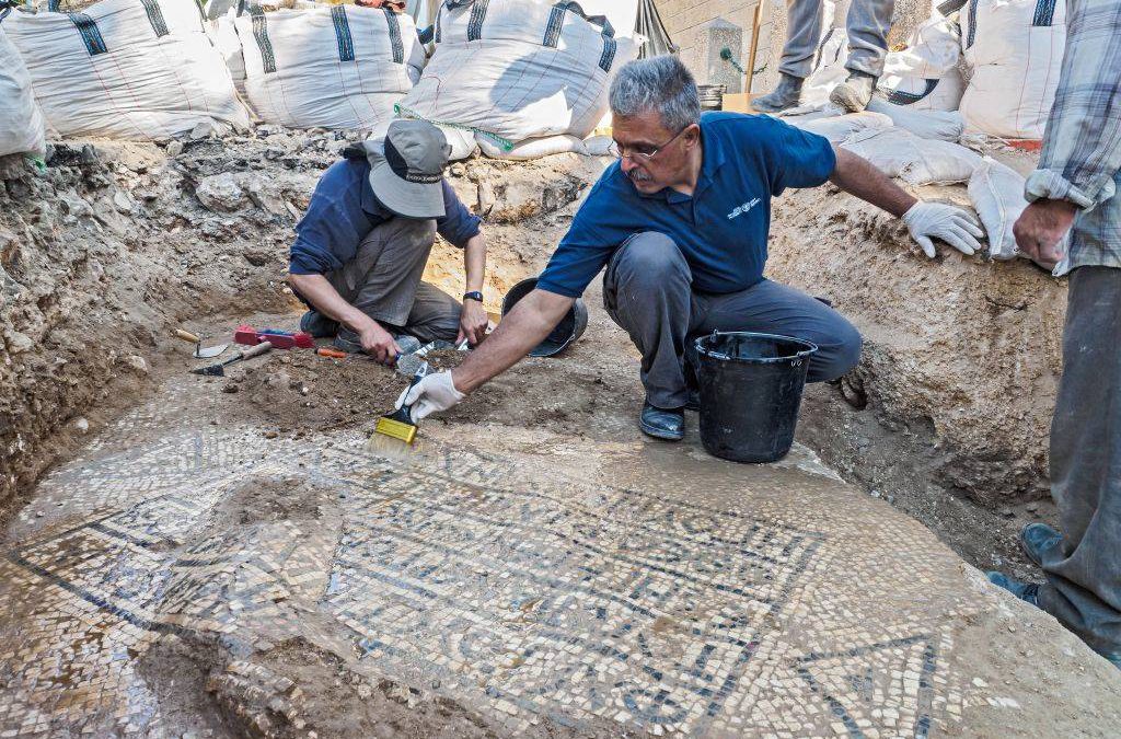 Un hallazgo único de la era del imperio cristiano en Jerusalém