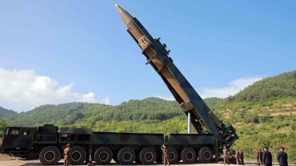 Hwasong-14, el primer misil balístico intercontinental de Corea del Norte (Reuters/KCNA)