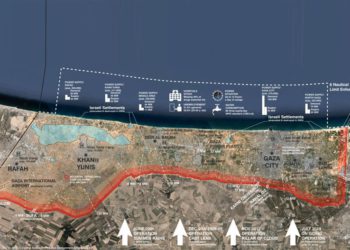 Las FDI revelan detalles de la barrera subterránea para frenar los túneles de Hamás