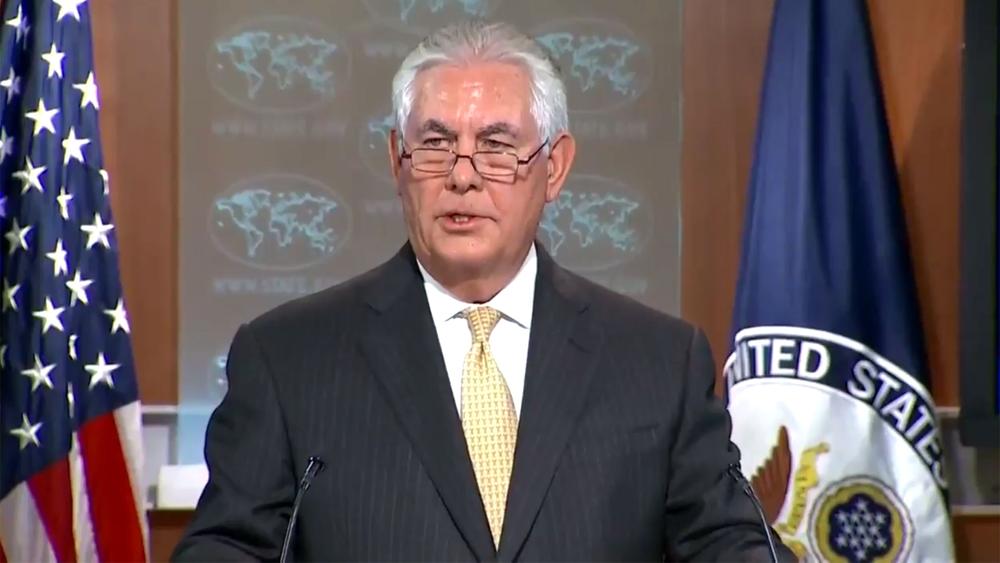 Rex Tillerson, secretario de Estado de EEUU