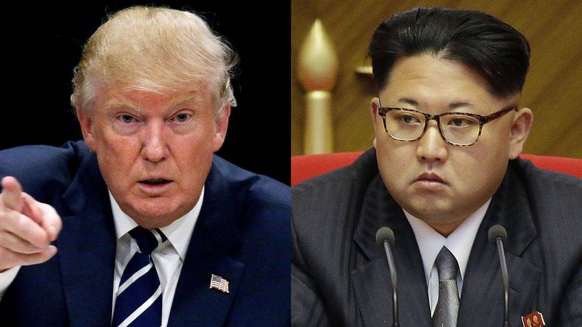 El presidente estadounidense Donald Trump y el dictador norcoreano Kim Jong-un