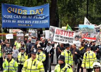 Gran Bretaña no prohibirá demostraciones a favor de Hezbollah