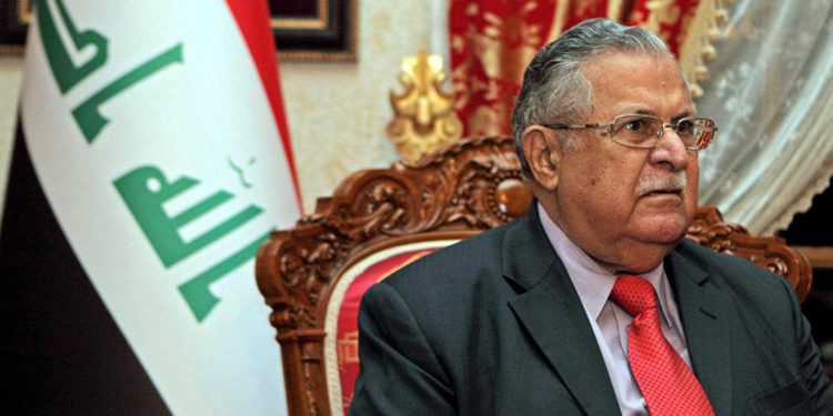 Falleció el expresidente iraquí y líder kurdo Yalal Talabani