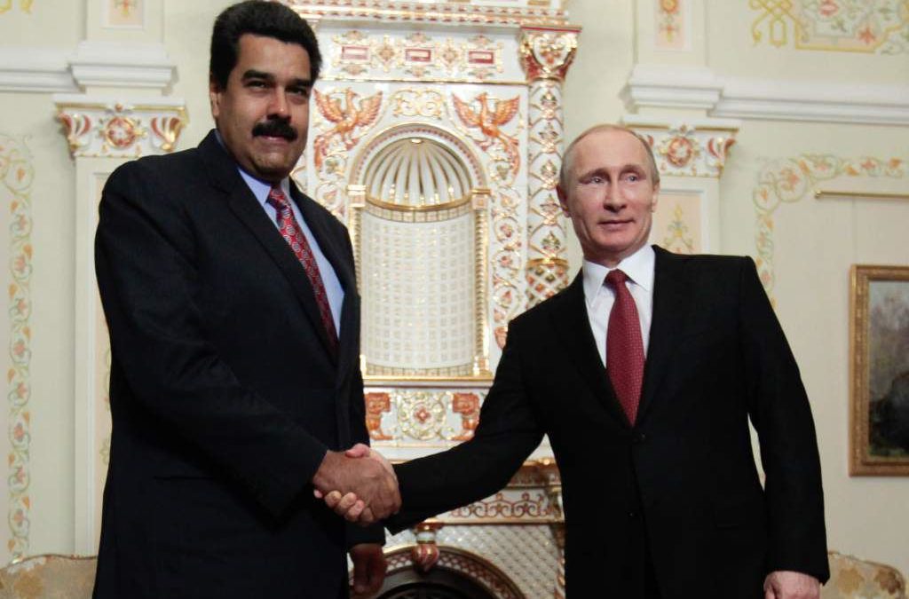 Nicolás Maduro y Vladimir Putin (AFP)