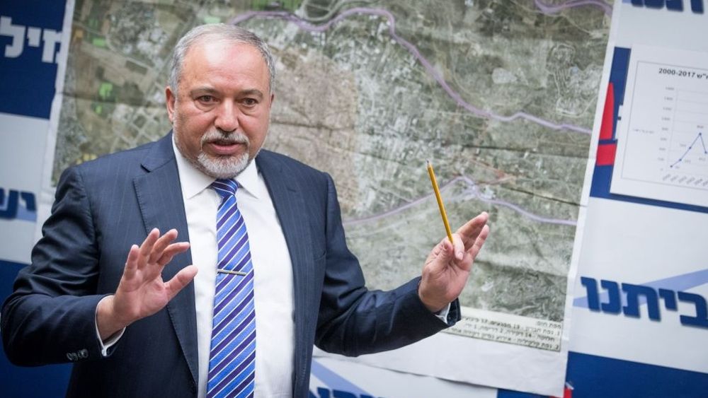 Liberman advierte a Siria después del derribo de un avión no tripulado cerca de la frontera