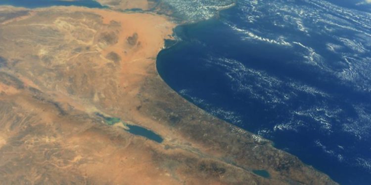 Fotos de Jerusalém desde el Espacio