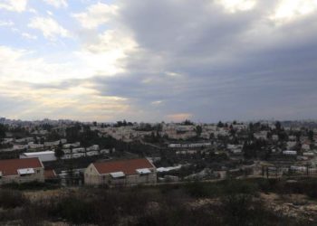 Una vista general del asentamiento de Beit El Judea y Samaria cerca de Ramallah, 16 de febrero de 2017. (AP Photo / Tsafrir Abayov)