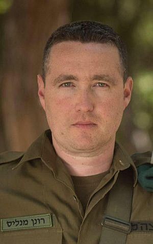 Portavoz de las FDI Brig. Gen. Ronen Manelis. (Fuerzas de Defensa de Israel)