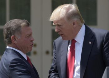 Trump también comunicó a Jordania su "intención" de trasladar a la embajada