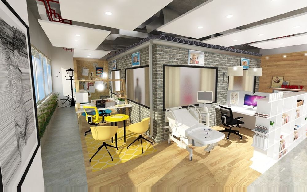 El nuevo Innovation Lab, creado por el Instituto Nacional de Seguros de Israel junto con el Centro de Innovación Digital (CDI), establece escenarios que afectan a los ciudadanos de la tercera edad en sus rutinas diarias (Courtesy CDI)