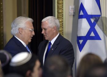 Embajador de EE.UU en Israel: discurso de Pence me conmovió hasta las lágrimas