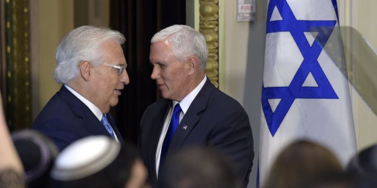 Embajador de EE.UU en Israel: discurso de Pence me conmovió hasta las lágrimas