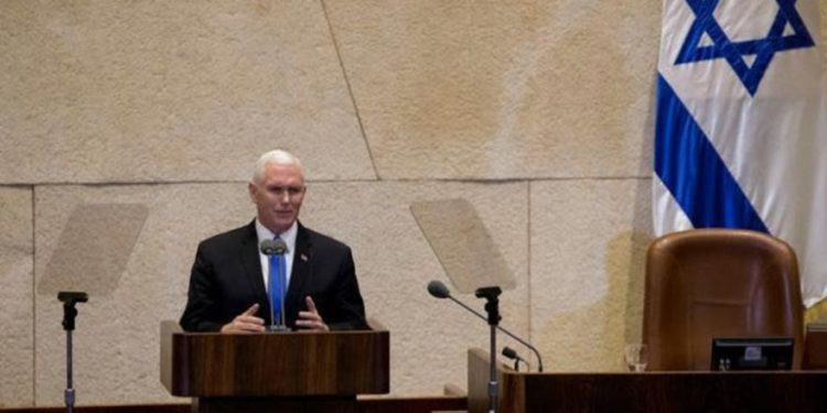 Pence: “Apoyamos a Israel porque creemos en el bien sobre el mal”