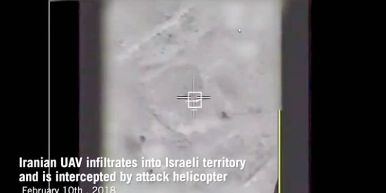 Israel derriba dron iraní
