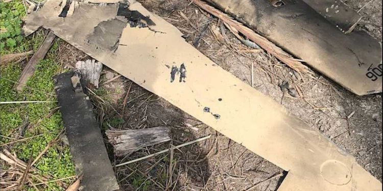 Dron iraní derribado en el norte de Israel en febrero estaba armado con explosivos