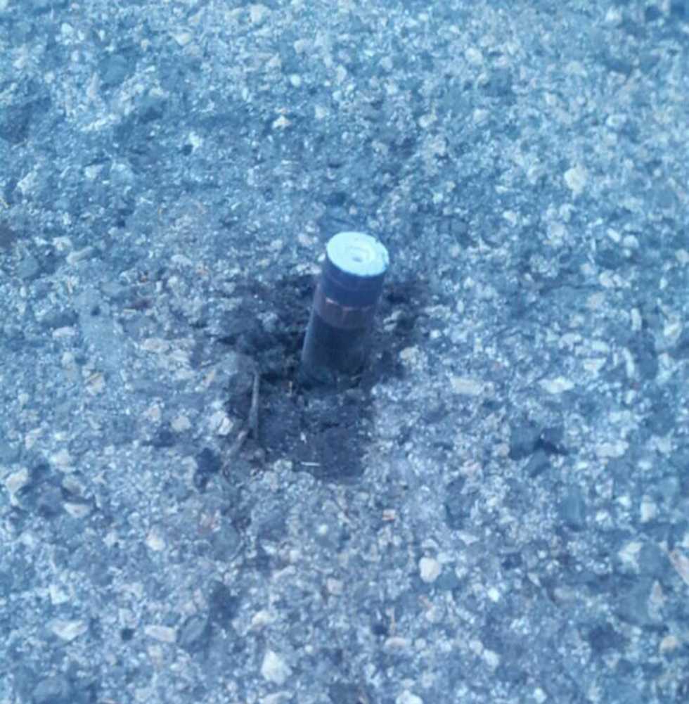La bala penetra en casa de Majdal Shams.