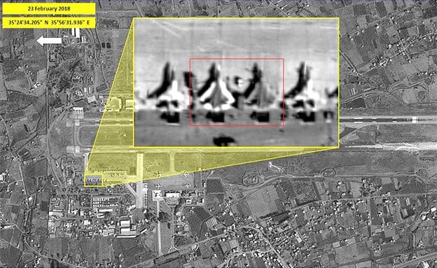 Las imágenes satelitales de ImageSat International de Israel muestran los Su-57s rusos en Siria.