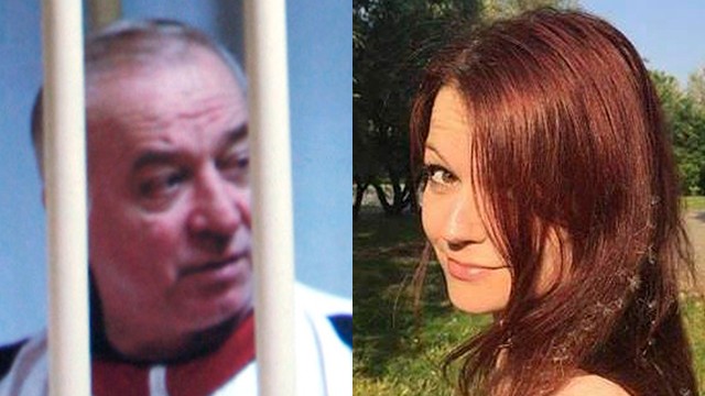 El agente doble ruso Sergei Skripal (izq.) Y su hija Yulia estaban en estado crítico después de un ataque de agente nervioso (Foto: AP)