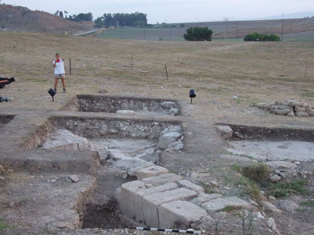 Legio, el mayor comando romano en Tierra Santa fuera de Jerusalén: Meguido, en Galilea (Foto: Dr. Yotam Tepper)