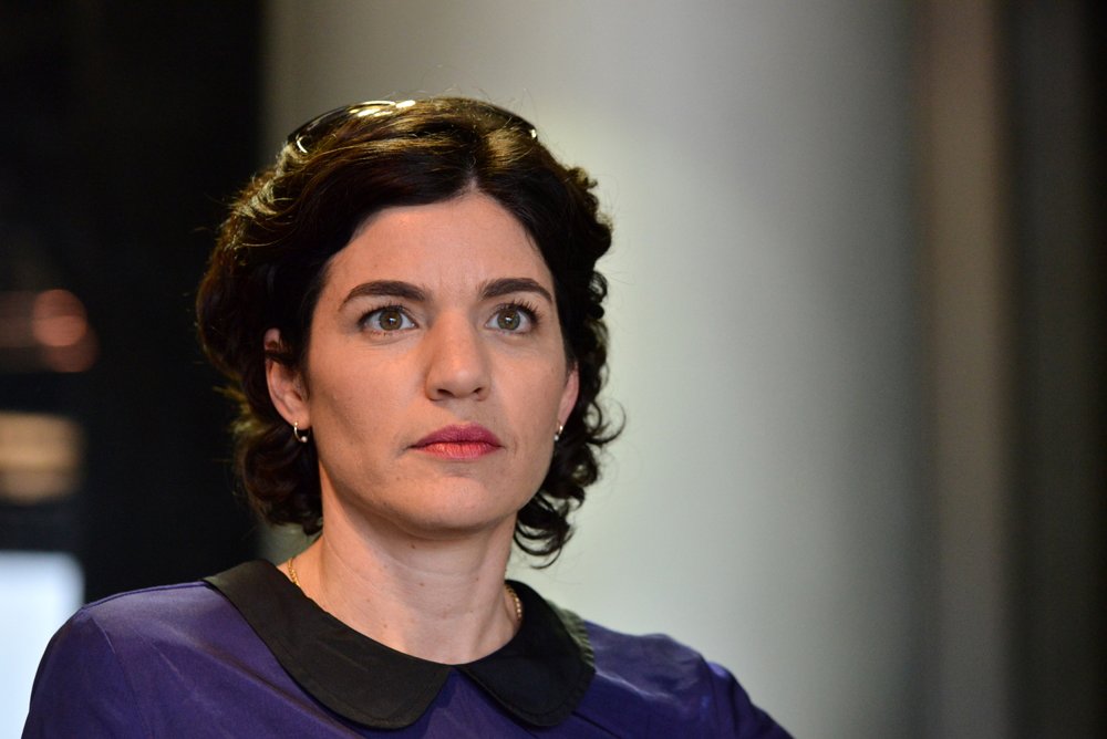 MK Meretz, Zandberg (Foto: Niv Ahoronson)