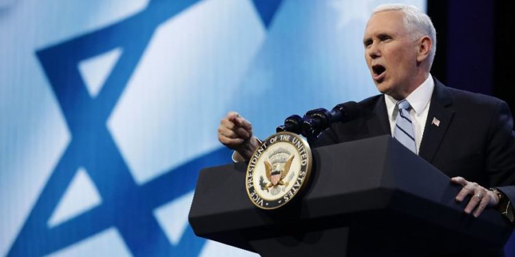 Pence respalda “el derecho de Israel a defenderse”