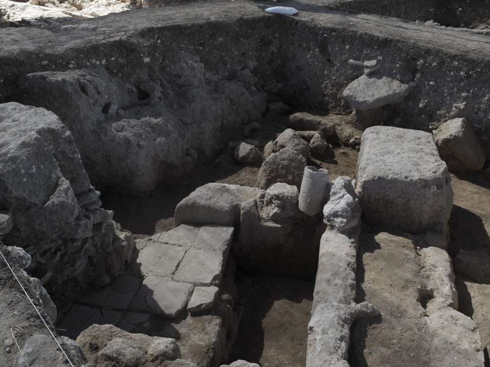 Un antiguo campamento del ejército romano en Armageddon, conocido localmente como Meguido, desde hace unos 2.000 años. (Foto: Eli Posner)