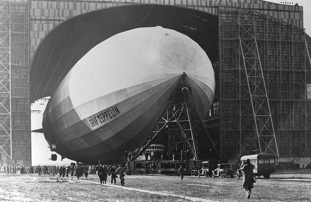 Una foto sin fecha del LZ 127 Graf Zeppelin (AP-PHOTO)