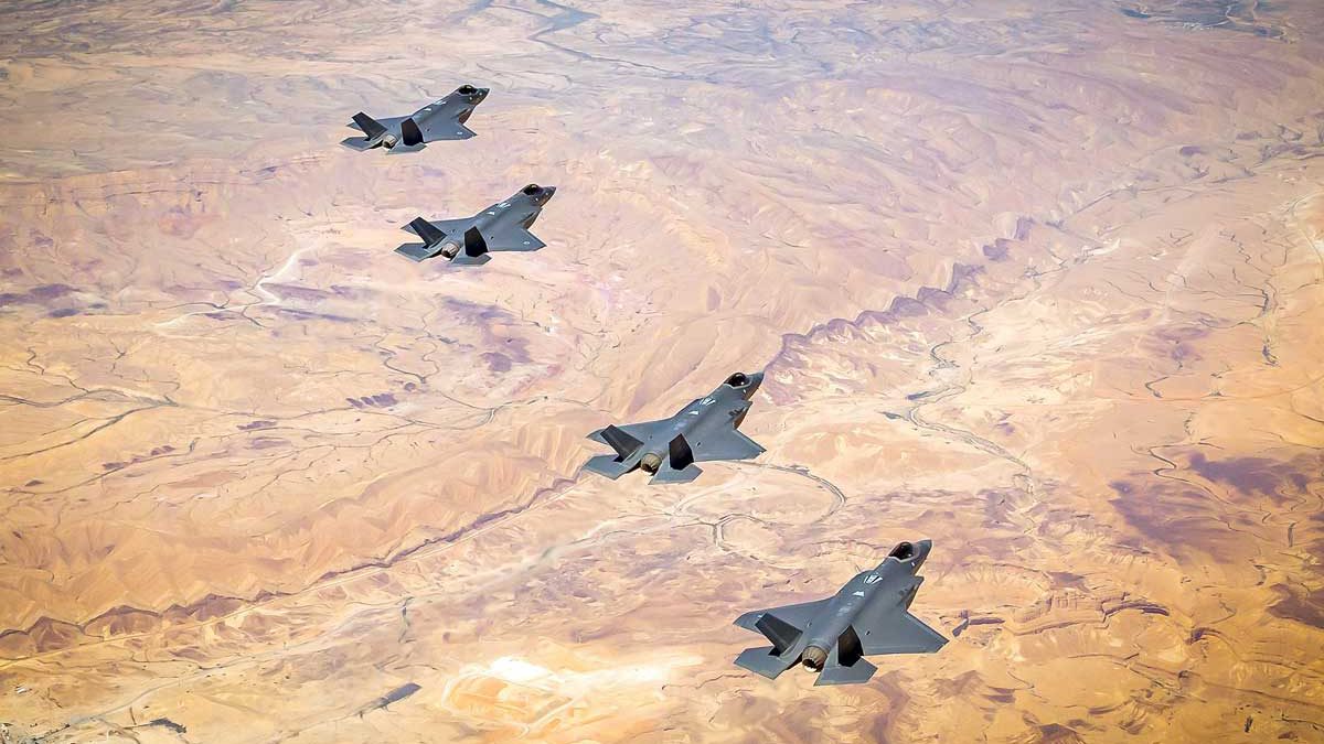 La Fuerza Aérea de Israel y la USAF inician un ejercicio conjunto