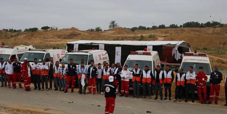 Ambulancias de la Media Luna Roja