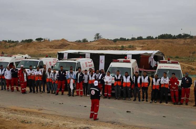 Ambulancias de la Media Luna Roja
