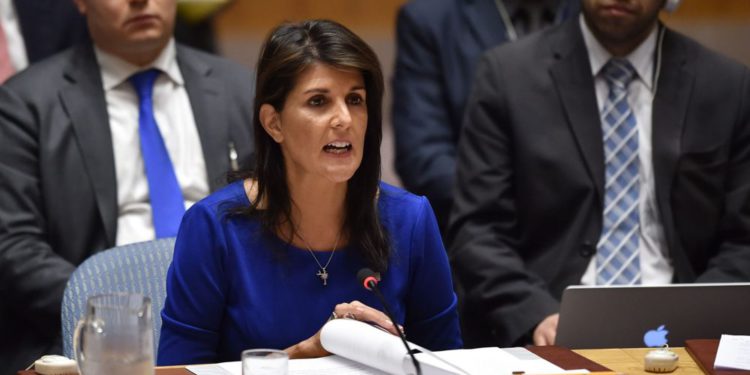 Haley en la ONU: si Assad vuelve a usar armas químicas - EE.UU está “armado y listo”