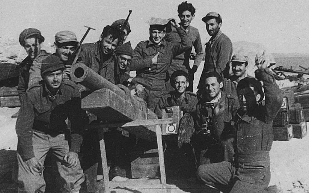 Voluntarios extranjeros durante la Guerra de la Independencia de Israel (foto cortesía de JTA).