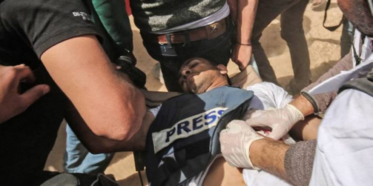 Periodista palestino herido durante segunda “Marcha del Retorno” muere