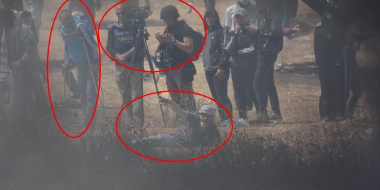 Terroristas palestinos colocan explosivo en la valla de seguridad