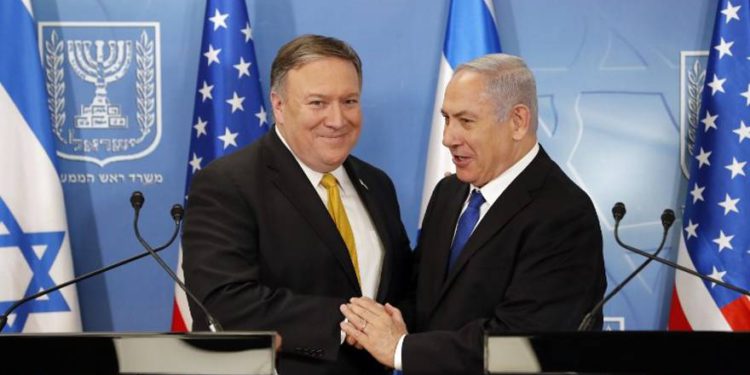 Netanyahu y Pompeo discuten sobre el coronavirus y el comportamiento de Irán