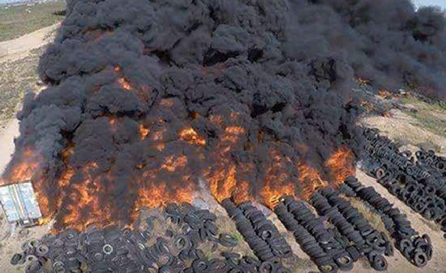 Cielos negros sobre la Franja de Gaza