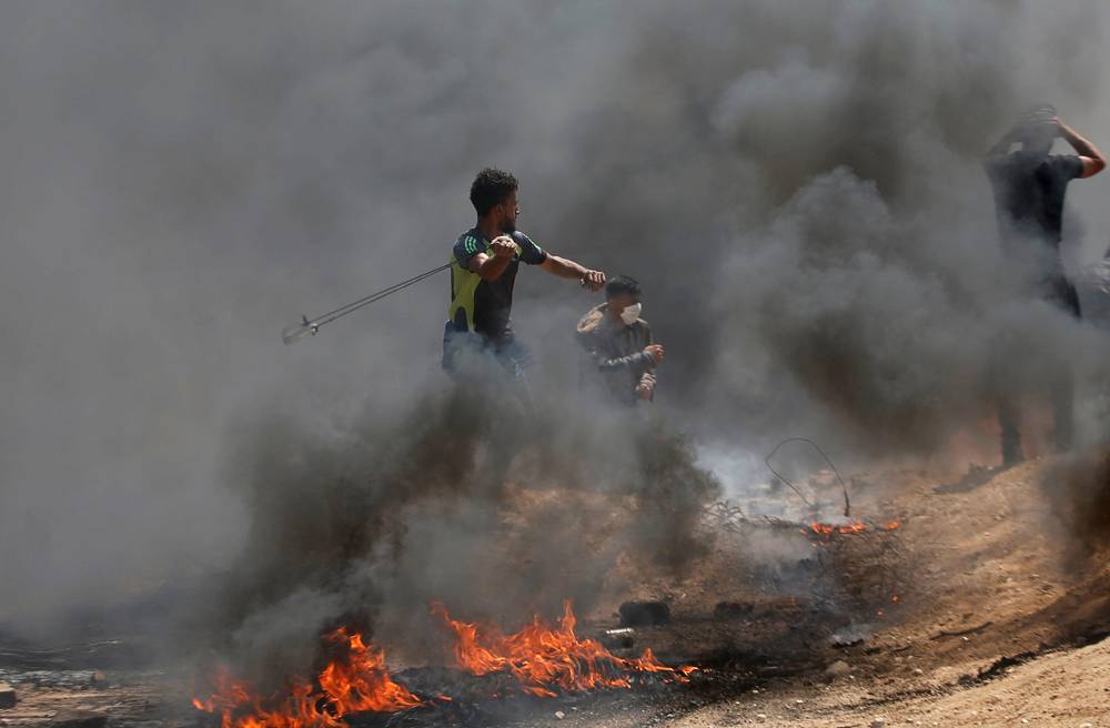 Hordas islamistas atacan a Israel (Foto: Reuters)