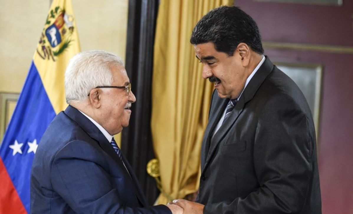 Abbas desde Venezuela envía mensaje a países de Latinoamérica