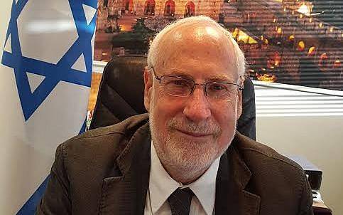 El embajador de Israel en Irlanda, Ze'ev Boker. (Ministerio de Asuntos Exteriores de Israel)