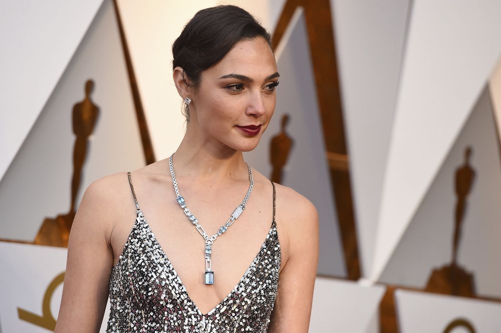 Gal Gadot en los Oscar el 4 de marzo de 2018 en el Dolby Theatre de Los Ángeles. (Jordan Strauss / Invision / AP)