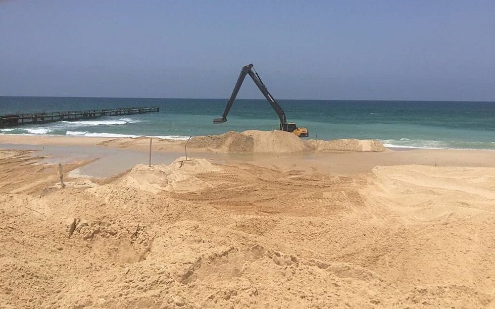 Israel comienza a construir barreras marítimas para impedir ataques de Gaza