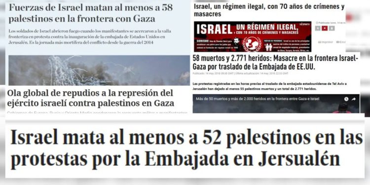 La Marcha de la Desinformación contra Israel