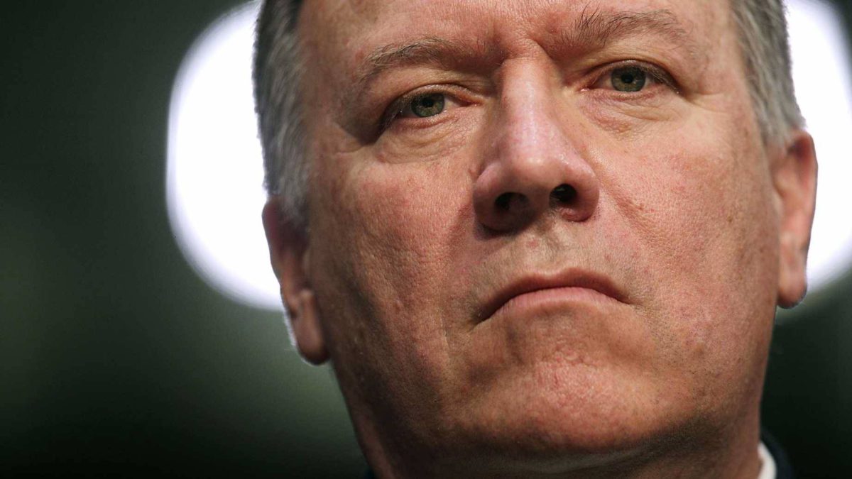 Secretario de Estado estadounidense, Mike Pompeo, busca coalición contra Irán