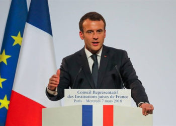 Macron: la reubicación de la embajada de EE. UU. Fue un error