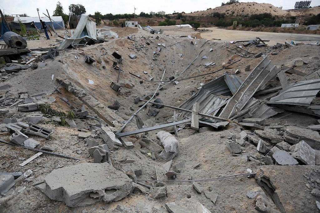 Fotos de los daños causados por los ataques de las FDI en la Franja de Gaza