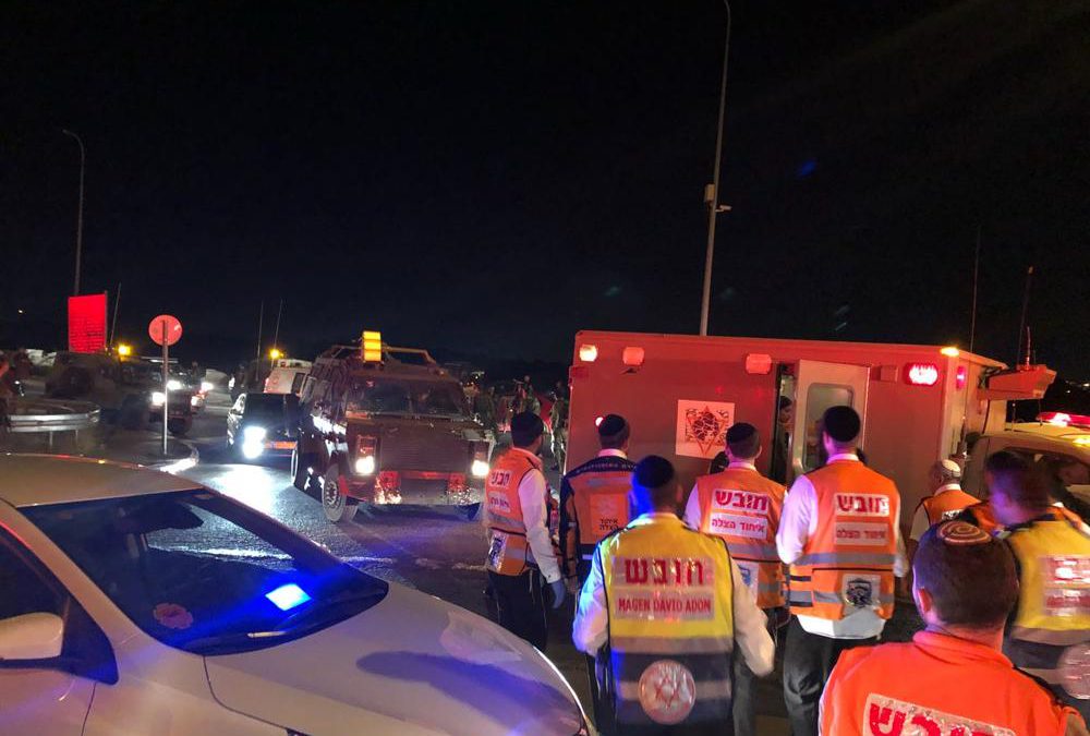 3 soldados de Israel heridos en ataque terrorista de embestida